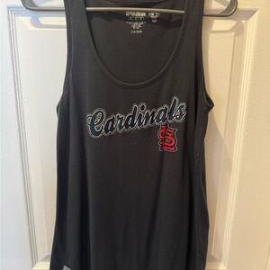 Genuine Merchandise Black Cardinals Tank Top